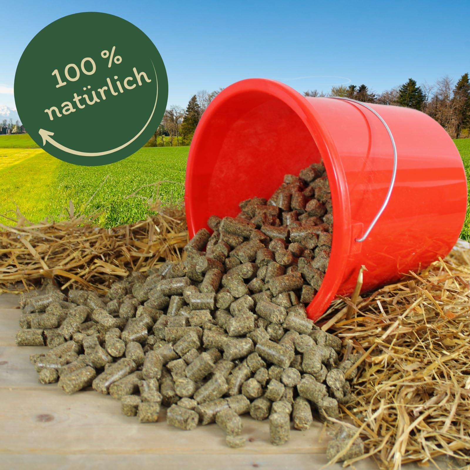 Lyra Horse® 10 kg Apfel Leckerli Pferde Pferdefutter Weizen Hafer & Äpfel