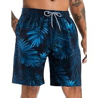 APTRO Costumi Pantaloncini da Bagno Uomo Mare Surf Piscina Stampa Hawaiana Estiva
