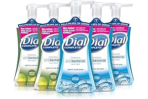 Dial Spring Water and Fresh Pear Foaming Hand Soap Dial Antibacterial Foaming...