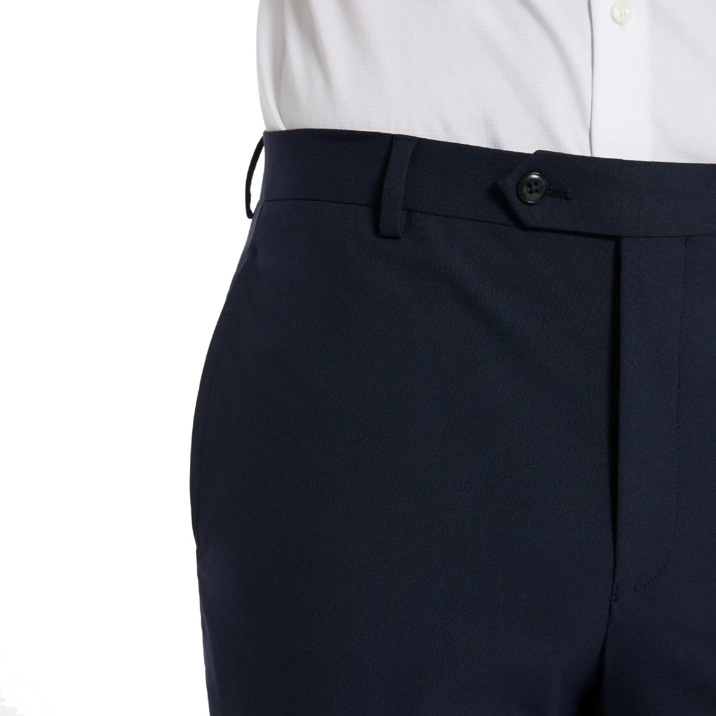 Michael Kors Solid Classic Pants Pantalones de Traje para Hombre