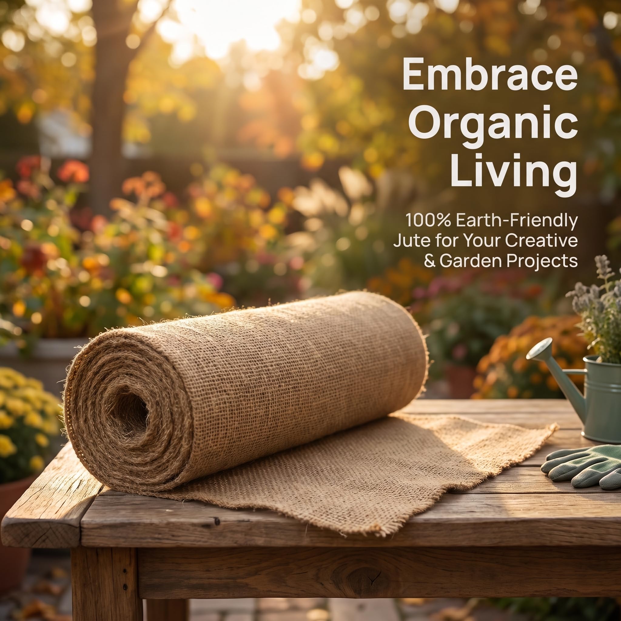 400x160 cm Tela Arpillera Tela Yute telas por metro Yute Tejido de Fibras | para manualidades tapicería jardinería decoración de eventos, bolsas y manteles, Resistente, ecológica y fácil de cortar
