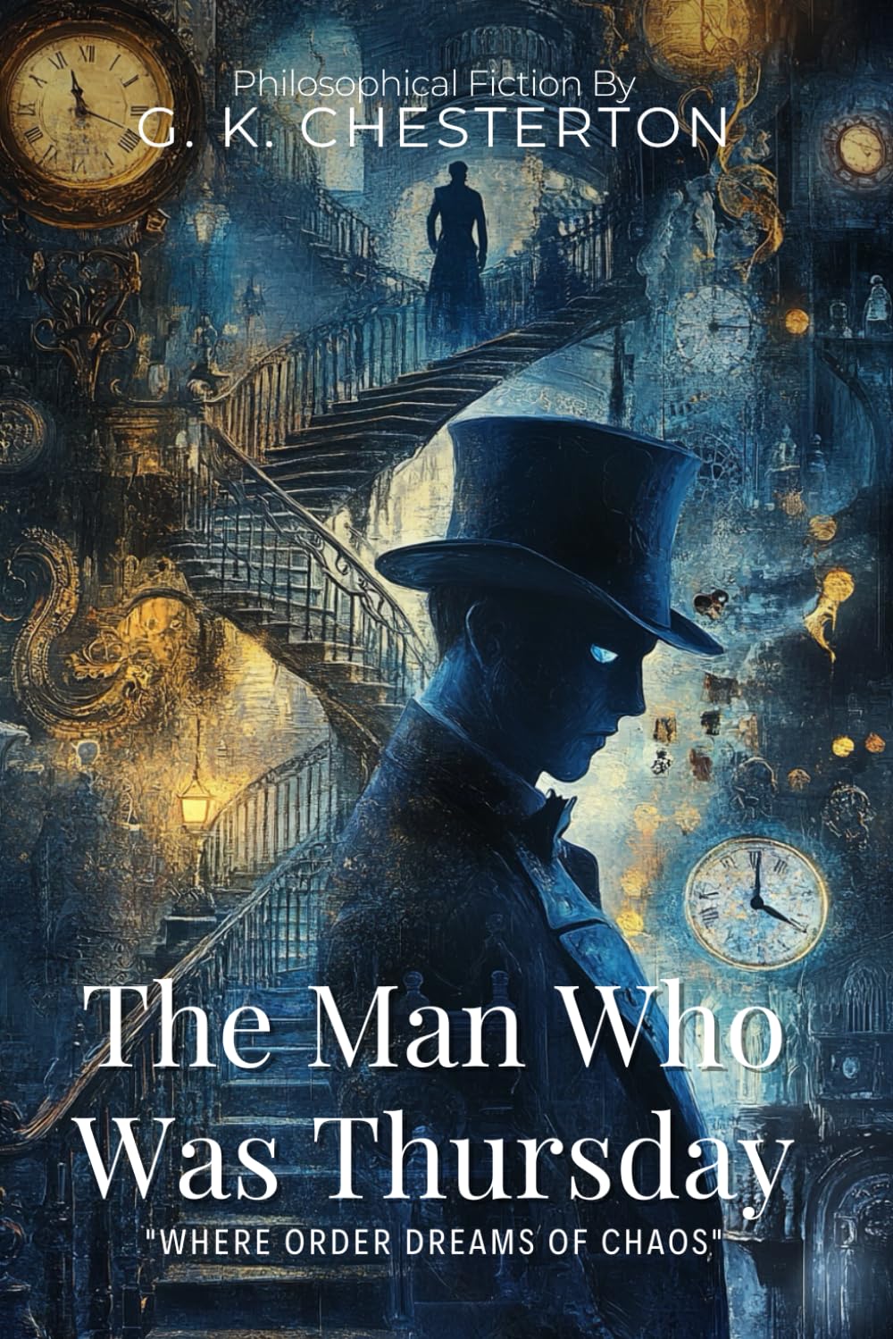 The Man Who Was Thursday By G. K. Chesterton (Illustrated & Annotated): A Philosophical Thriller of Chaos, Identity, and Divine Order