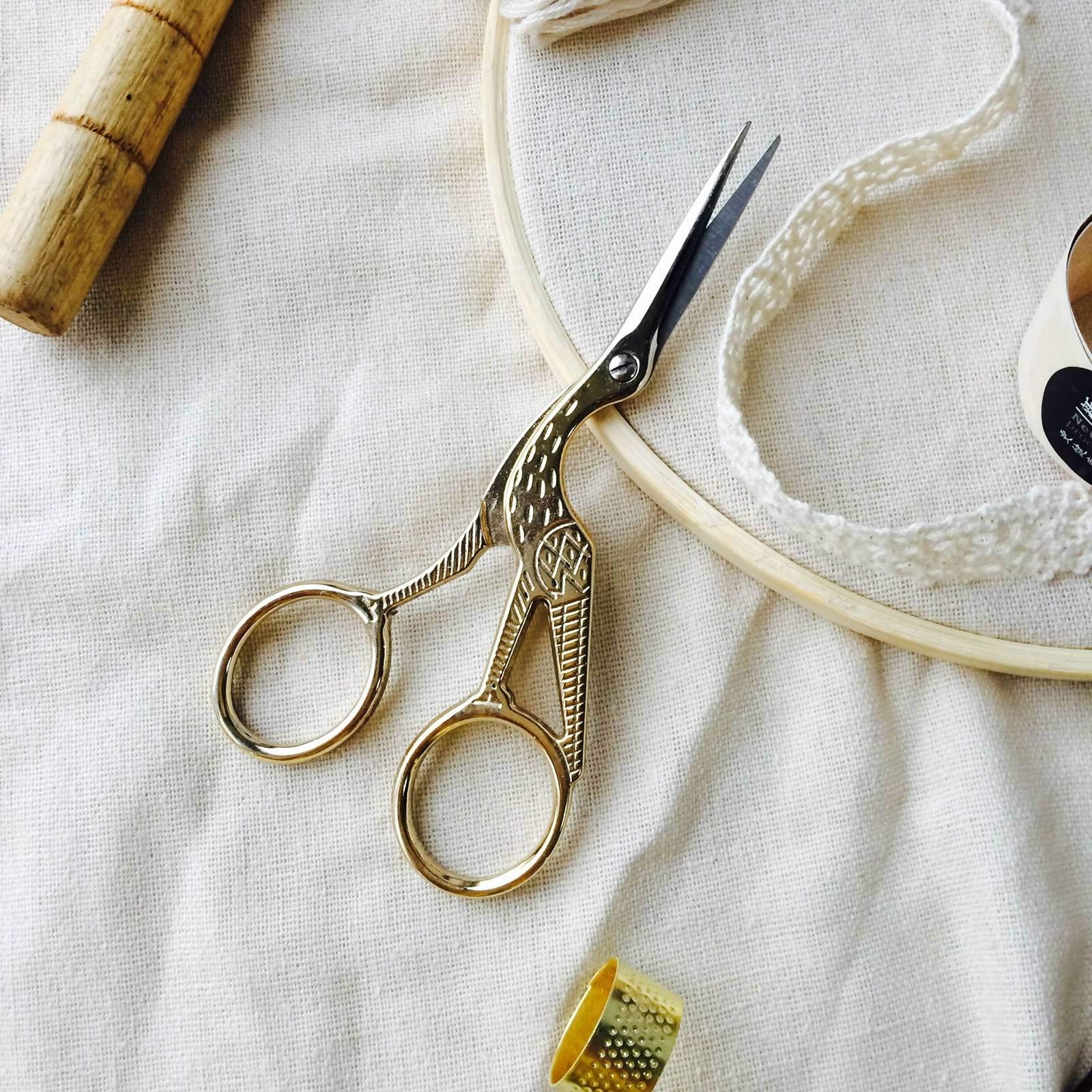 BIHRTC Ciseaux Vintage En Forme De Fleur De Prunier De Style