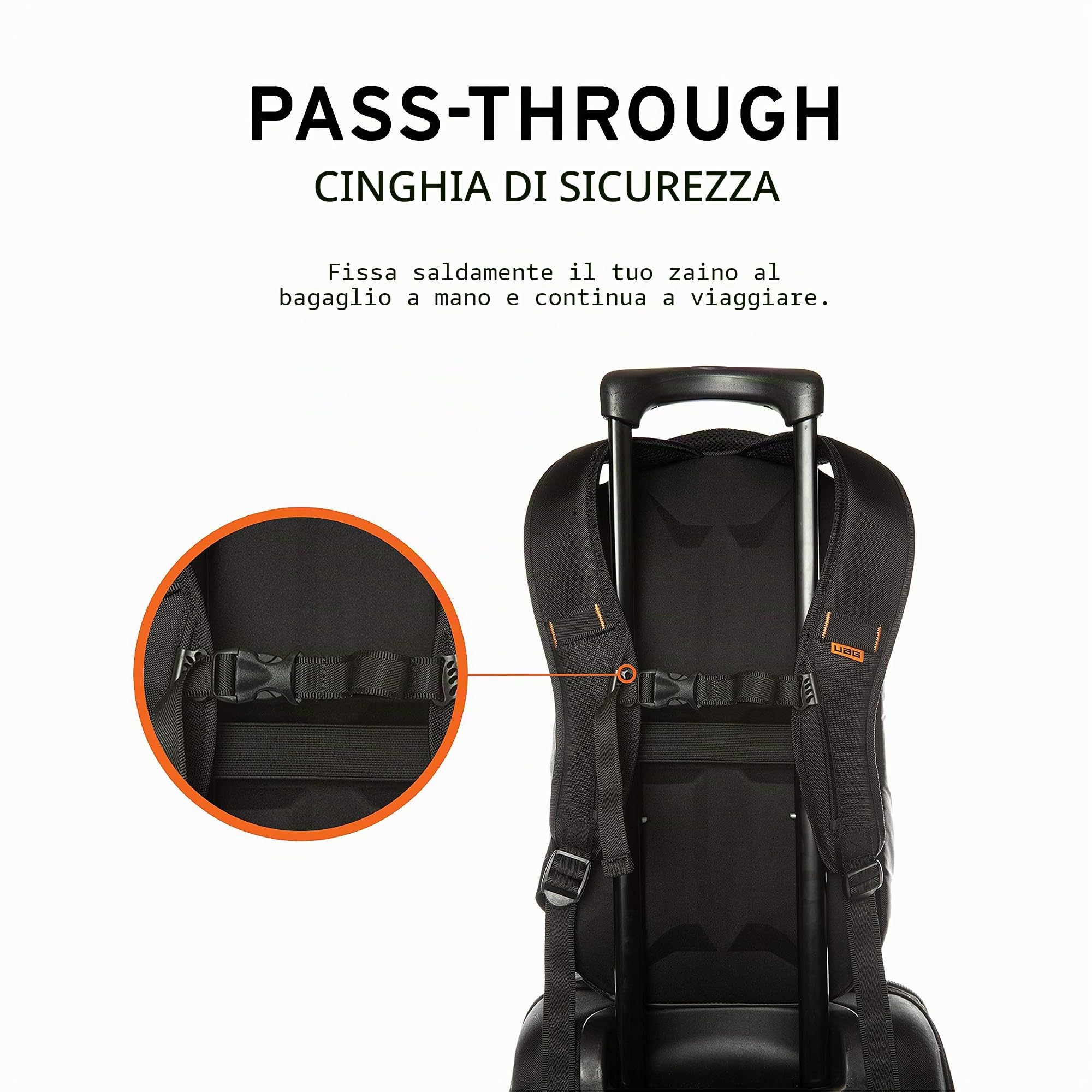 URBAN ARMOR GEAR Zaino per Laptop/Tablet fino a 13 pollici | Adatto a laptop fino a 13" | Numerosi scomparti per accessori | Duraturo | Ideale per scuola, università e viaggi di lavoro