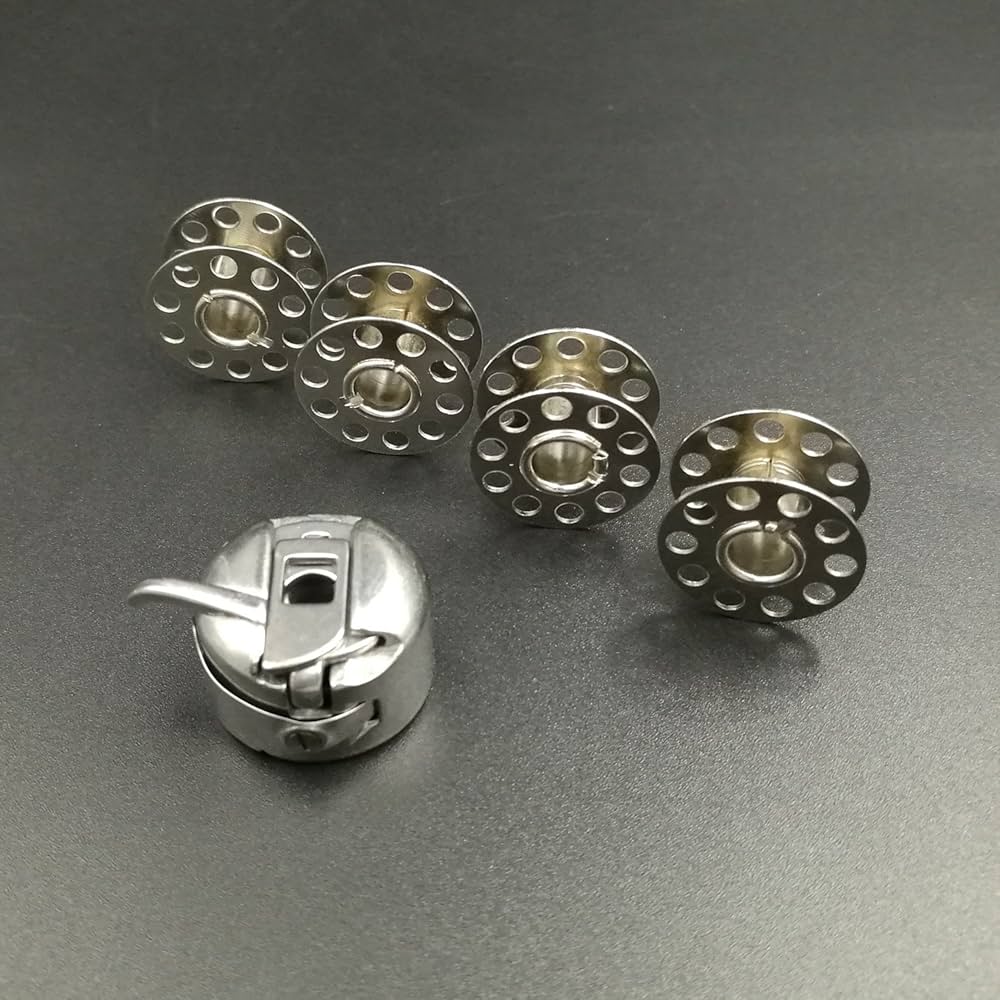 Amazon.co.jp: Kalevel 5pcs ボビン ボビンケース 家庭用セット