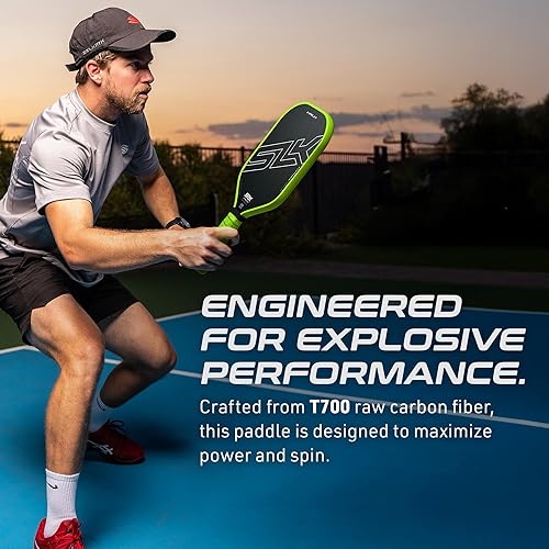 Miniatura 9 de Selkirk SLK 2024 Halo Control y Halo Power Pickleball Paddle  Pala de pickleball de fibra de carbono cruda con un núcleo de polímero de potencia