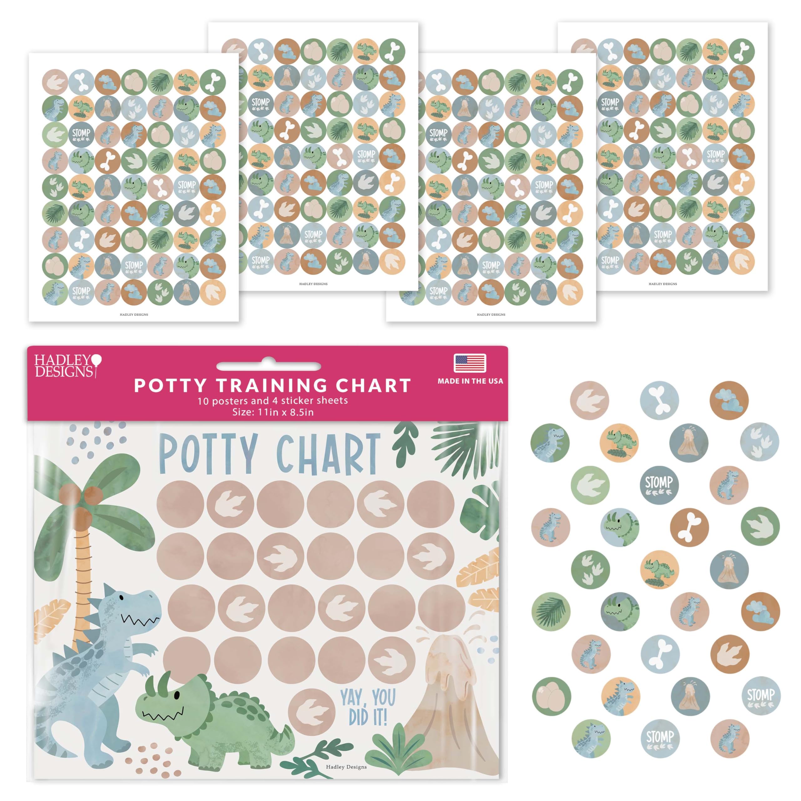 Snapklik.com : Dinosaur Potty Training Chart For Toddlers Boys - Potty ...