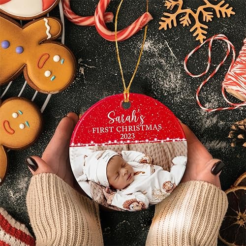 Miniatura 10 de Adorno de campamento para cámper, adorno de Navidad personalizado para acampar al aire libre 2023, adorno de fuego para decoración de árbol de