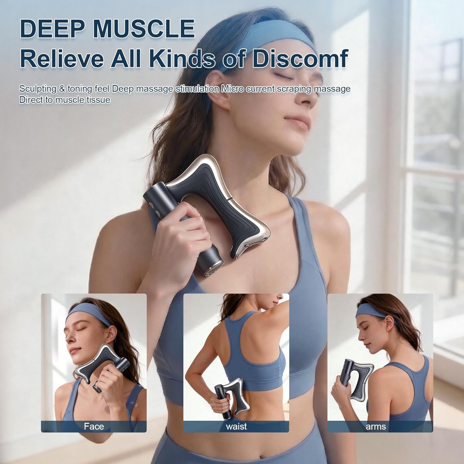 2026 Full Body Massage & Beauty Device, Portable Massager for Full Body Muscle Comfort