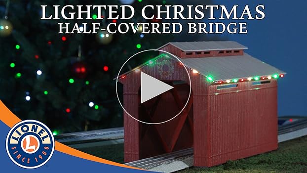 Noel.☆ Lighted Christmas Half-Covered Bridge