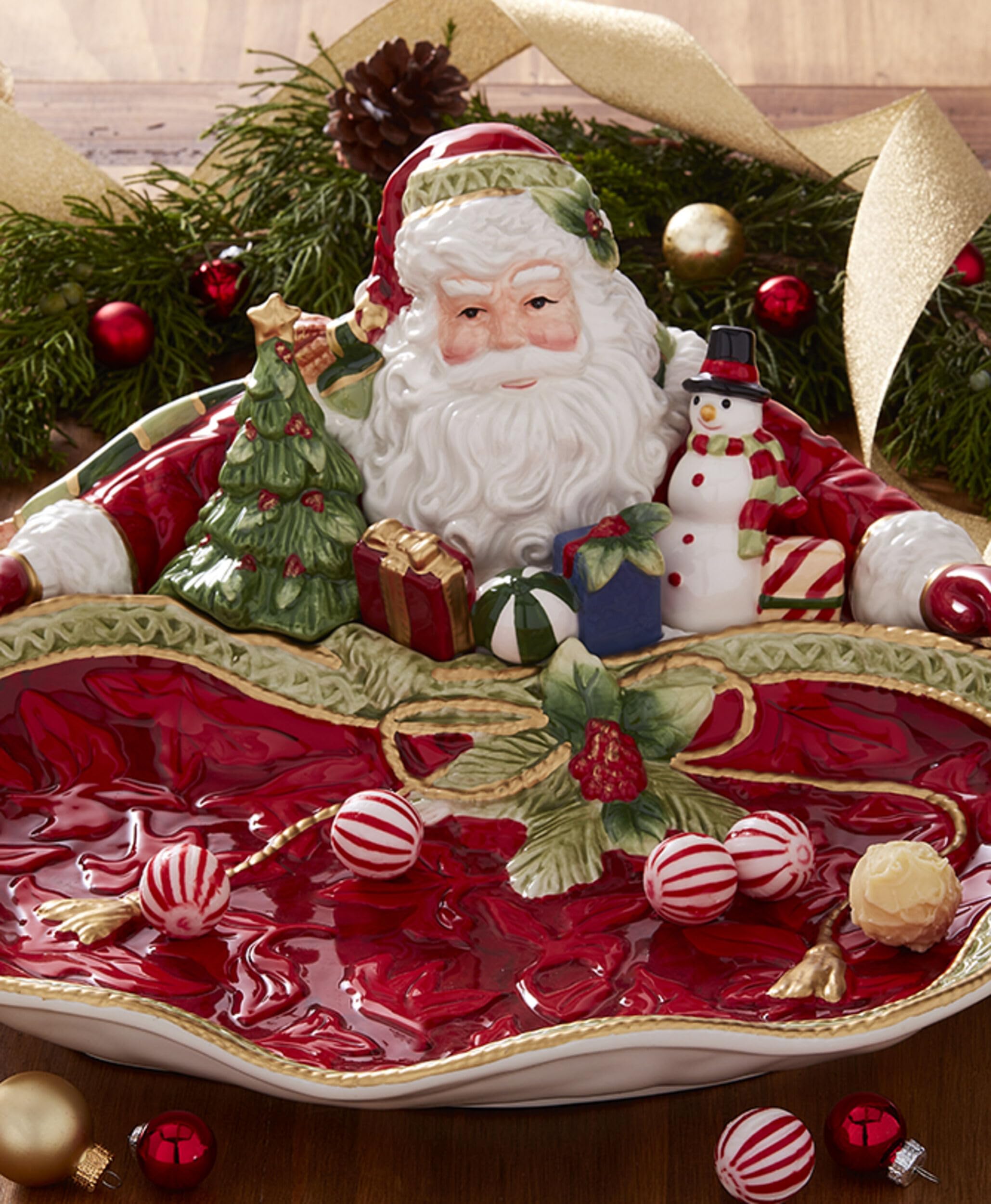 Fitz and Floyd サンタクロース 陶器 置物 食器 Fitz and Floyd Noel Fitz and Floyd サンタクロース 陶器 置物 食器 Fitz and Floyd Noel