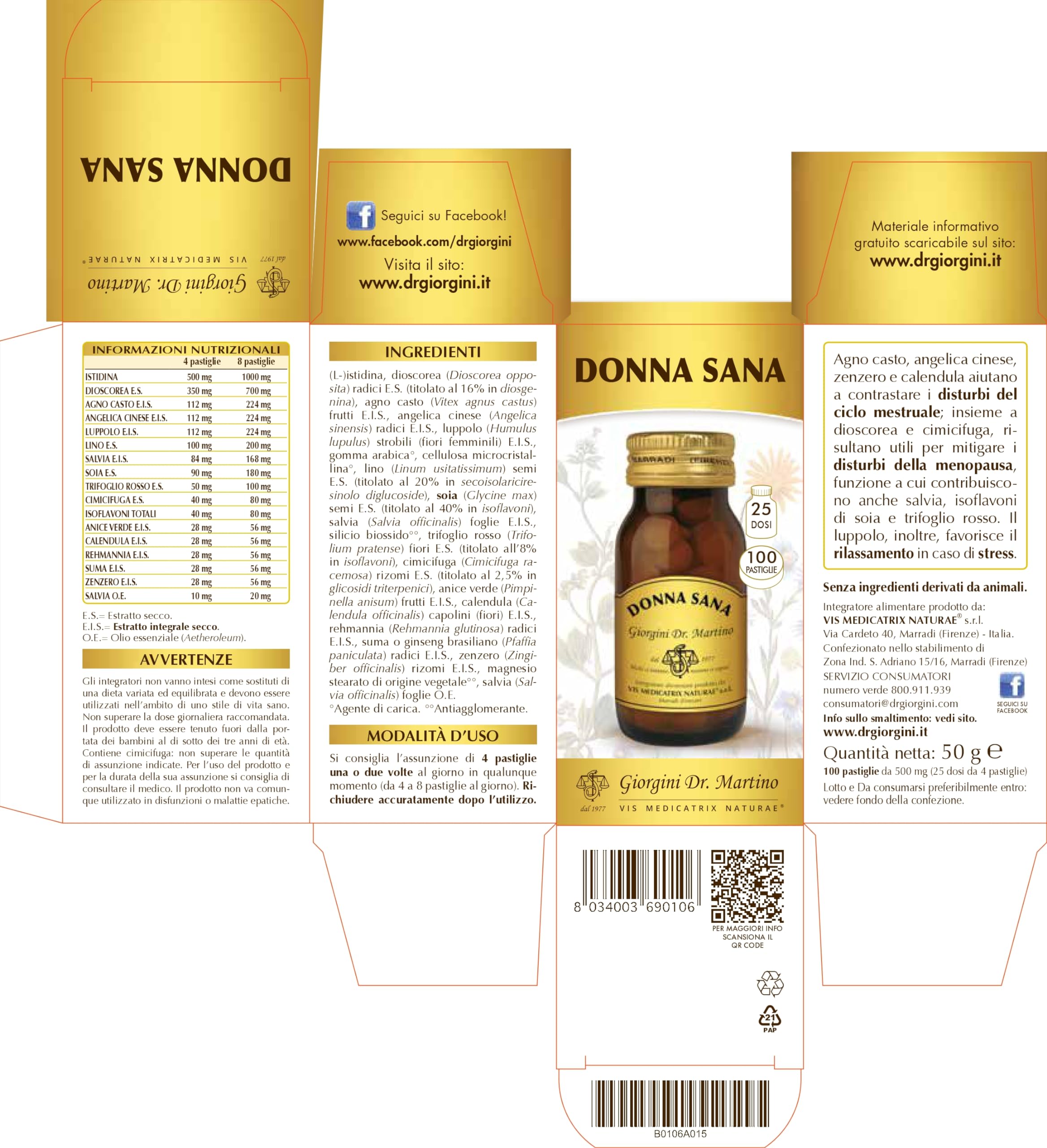 Dr Giorgiani TAURINA 1000 Pastiglie – Integratore Di Taurina, 180g (1000 Mg Per Dose, 112 Giorni Di Scorta)