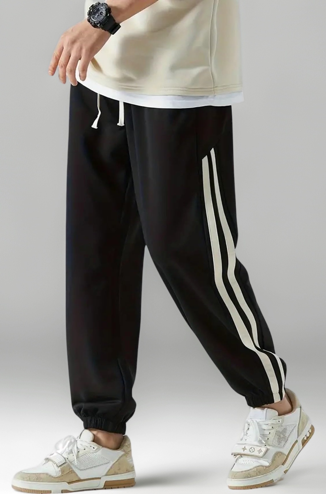 Track Pant for Men || Stylish Look Disign Track Pant || Side Stripe Look Style Pant (Packs Also Available) (TP-32-33)