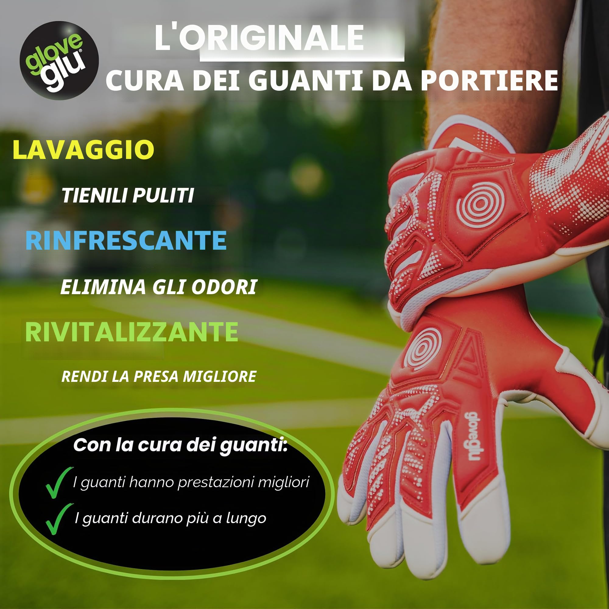 gloveglu MEGAgrip Spray per guanti da portiere (250 ml)