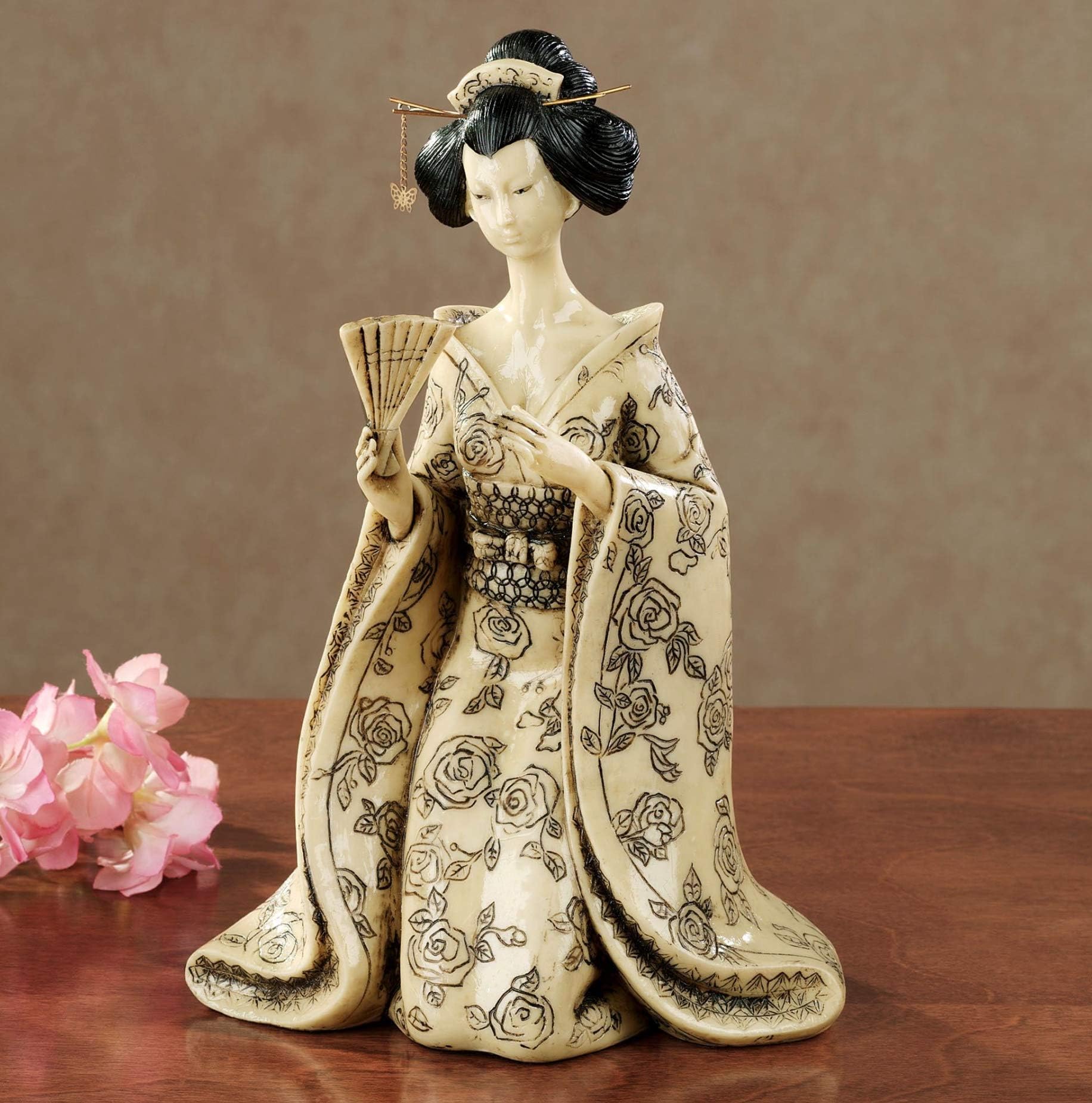 Touch of Class Geisha Glamour Figurine Beige