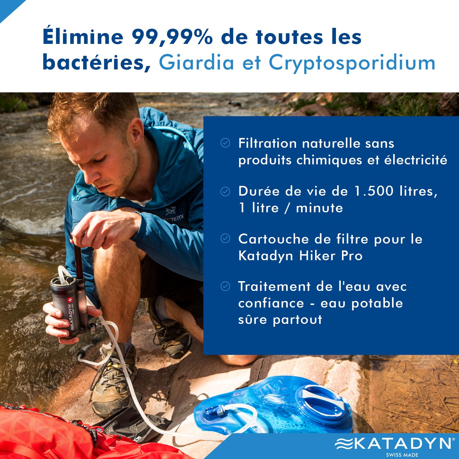 Katadyn Hiker Filtre pour système d'hydratation
