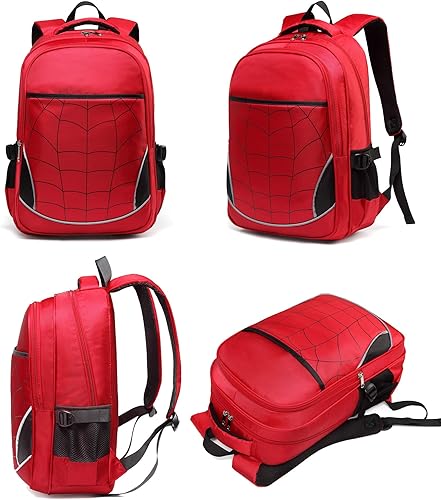 Miniatura 9 de BLUEFAIRY Mochila infantil para niños para jardín de infantes, primaria, escuela primaria, bolsas de libros de regreso a clases con grandes