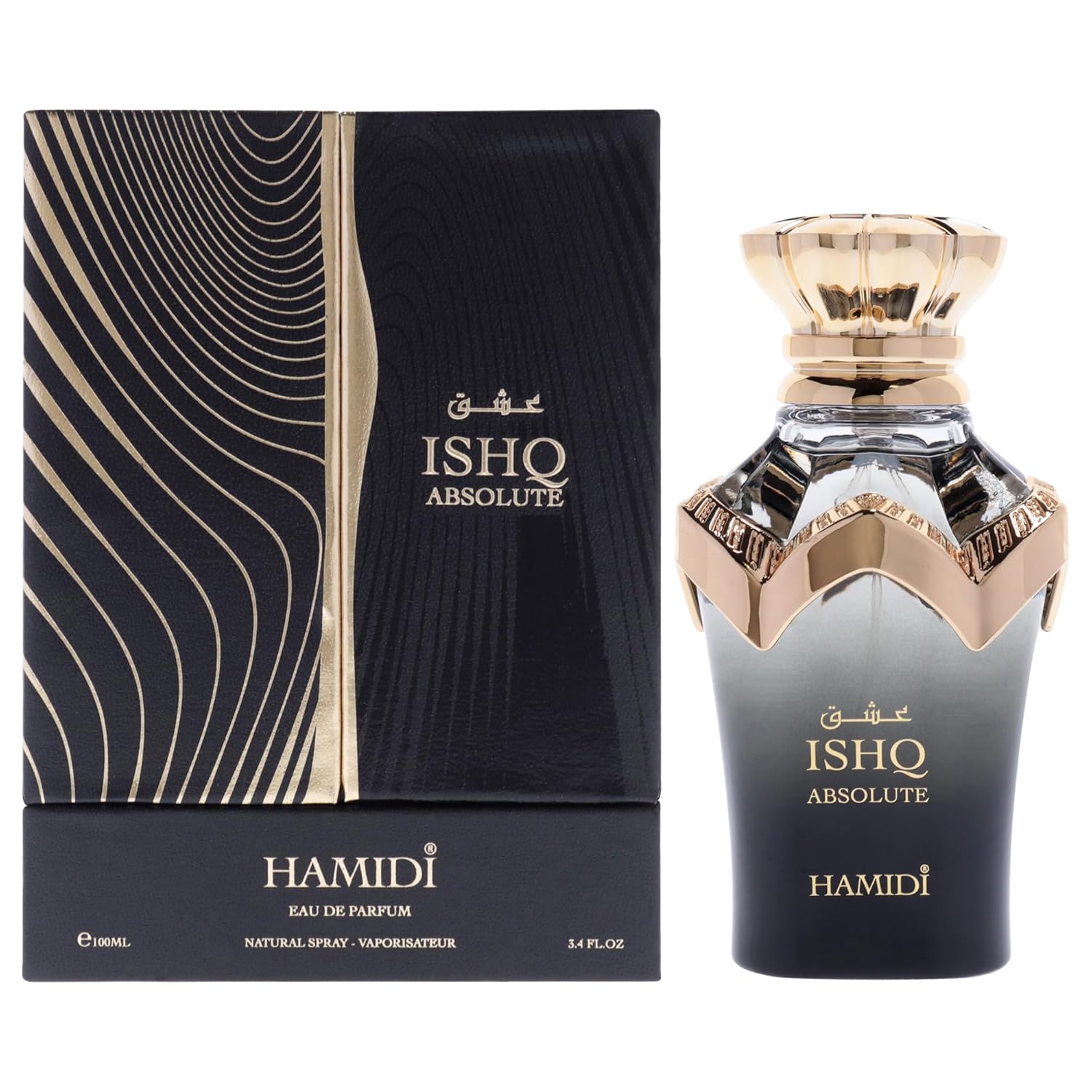 Hamidi Ishq Absolute for Unisex - 3.4 oz EDP Spray