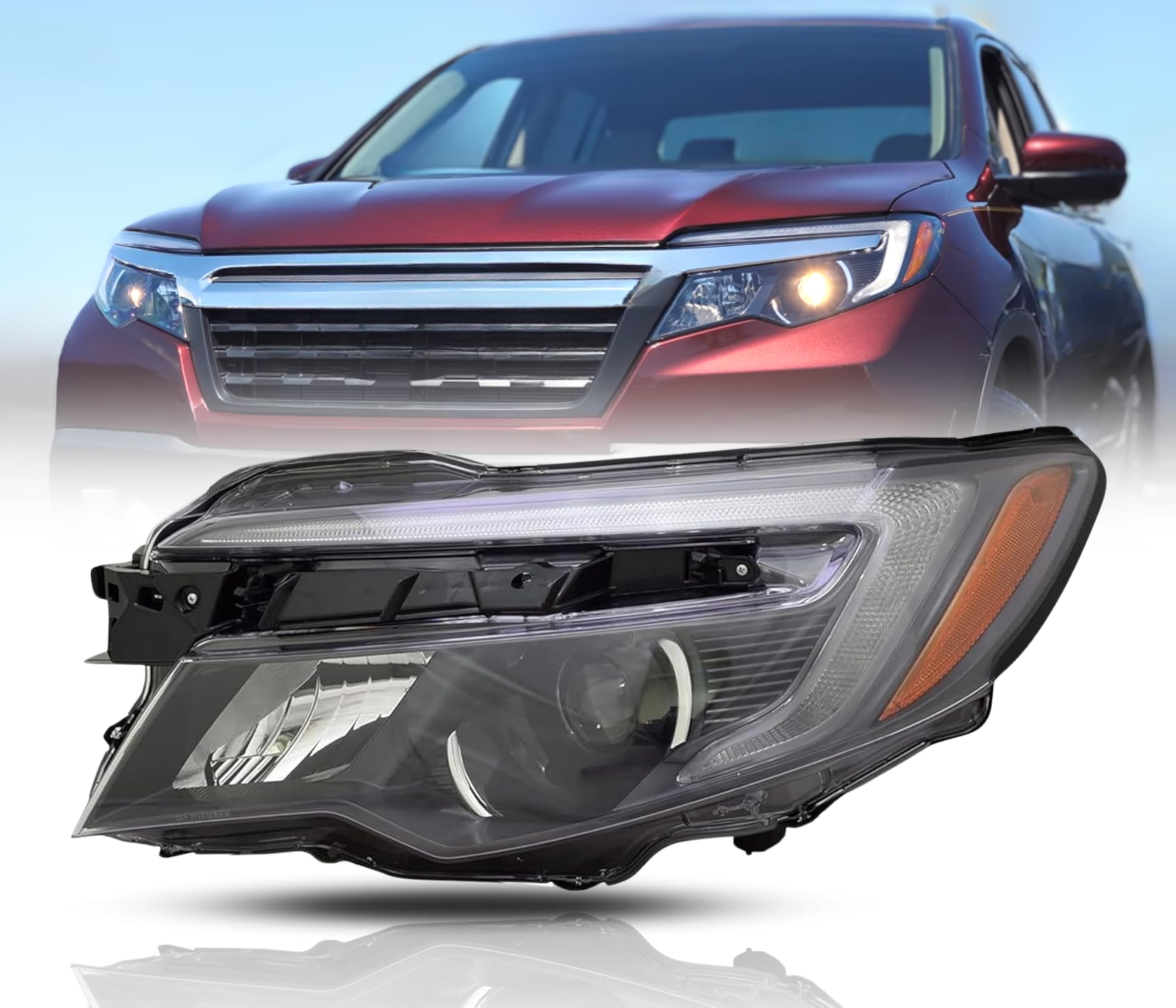 Amazon.com: Replacement For Honda 2016-2018 Pilot EX, EX-L 2017
