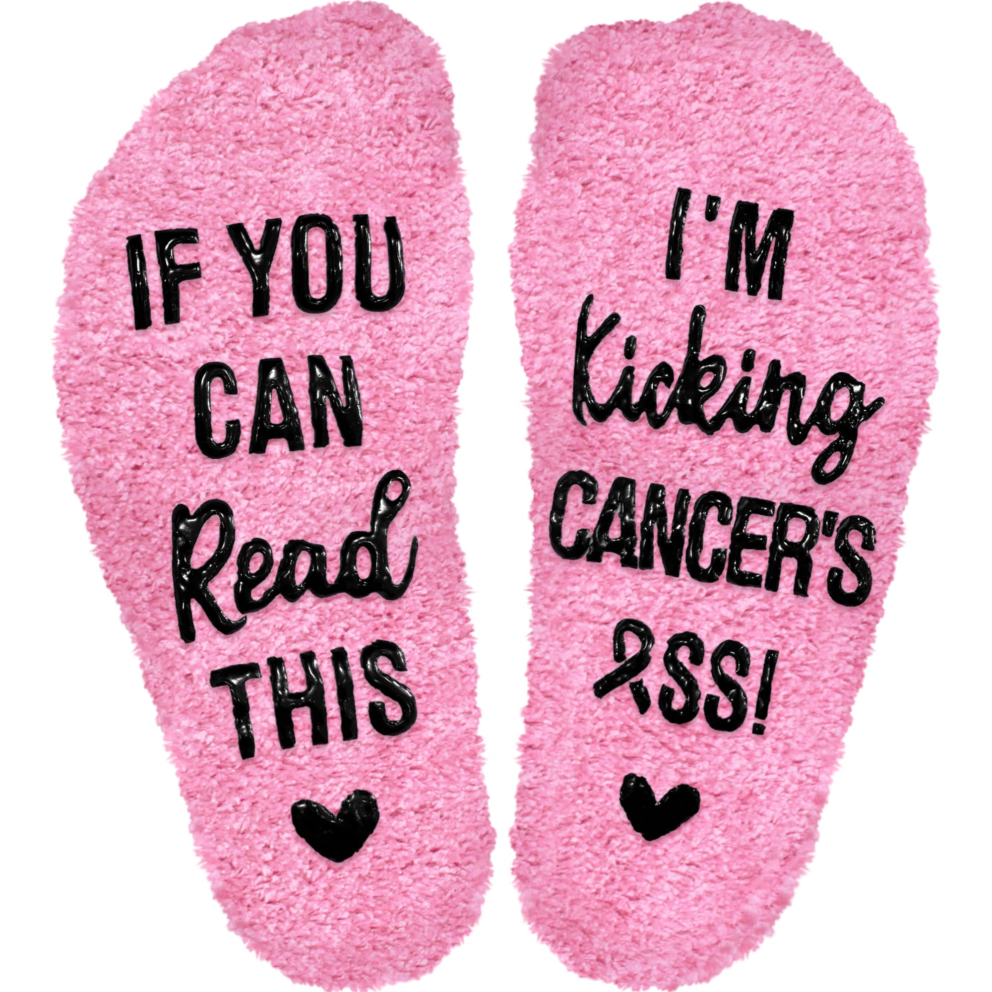 I'm Kicking Cancer A Socks, Breast Cancer Gifts For Women, Terminal Chemo Comfort Gifts Package, New Year, Inspirational Christmas Gifts For Chemotherapy, Stocking Stuffers For Cancer Patients Female