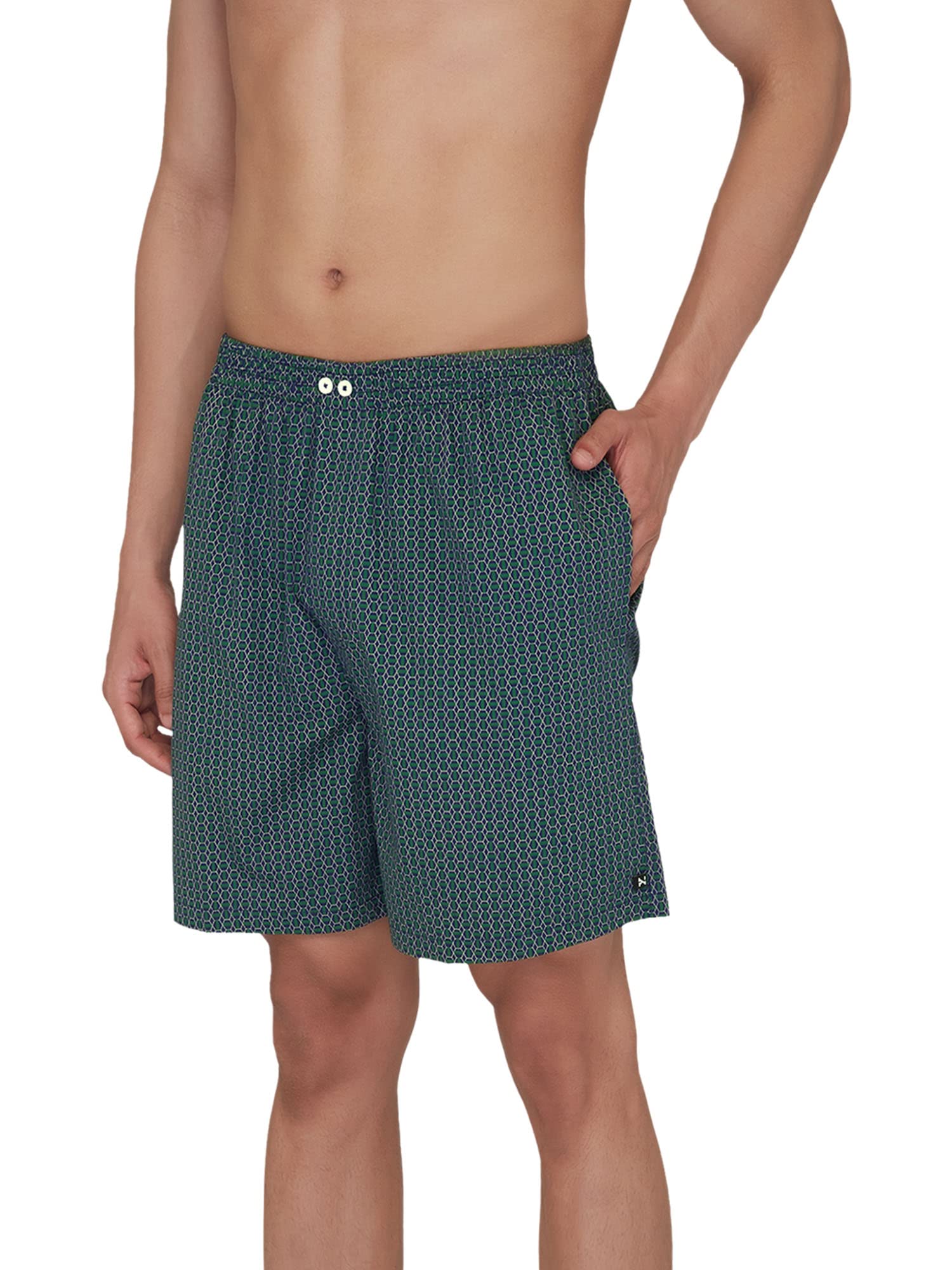 XYXX Men's Premium Cotton Printed Boxer Shorts