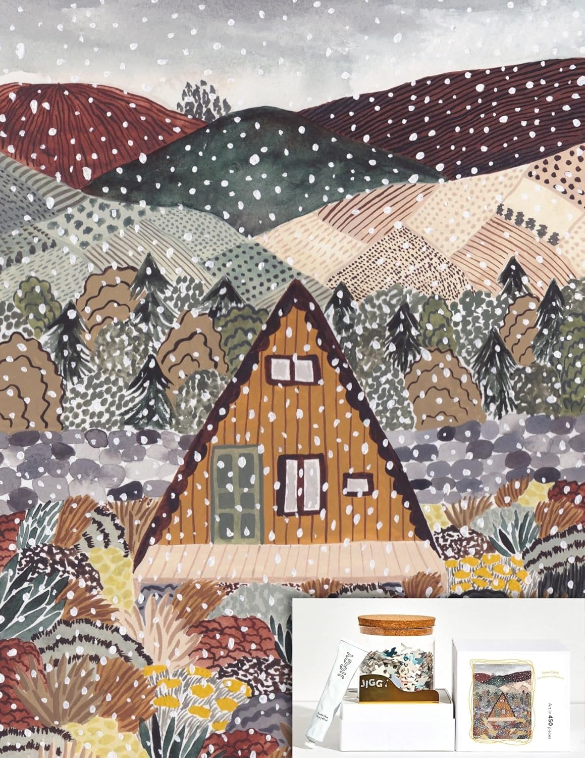 JIGGY Luxury Jigsaw Puzzles for Adults Decorative