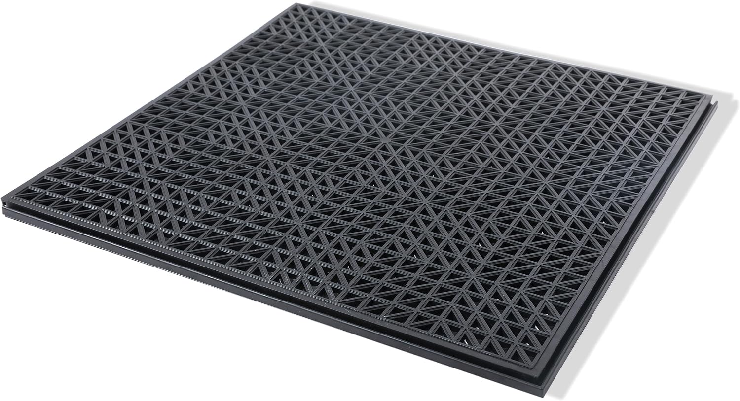 TECHNOFLEX Techno Lok – Garage Floor Cover Interlocking System (All Black)