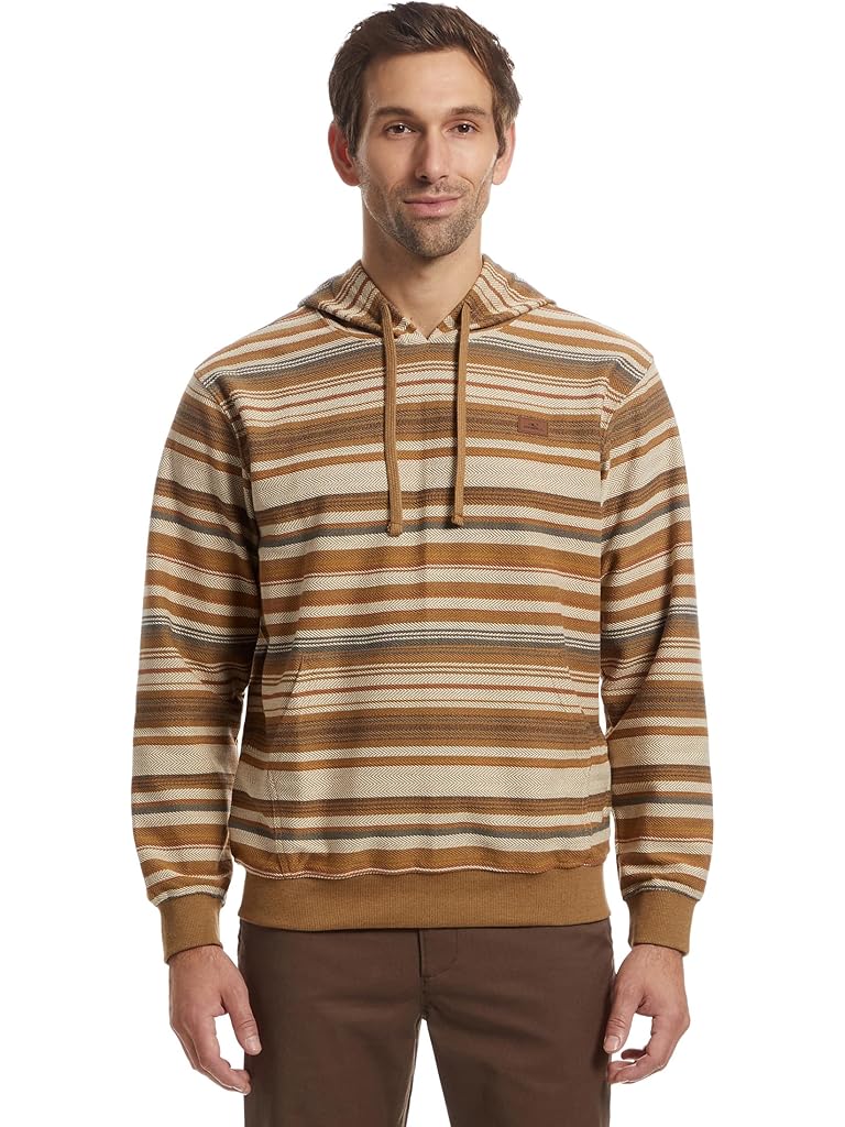 Khaki O'Neill Bavaro Stripe Pullover Sweatshirt