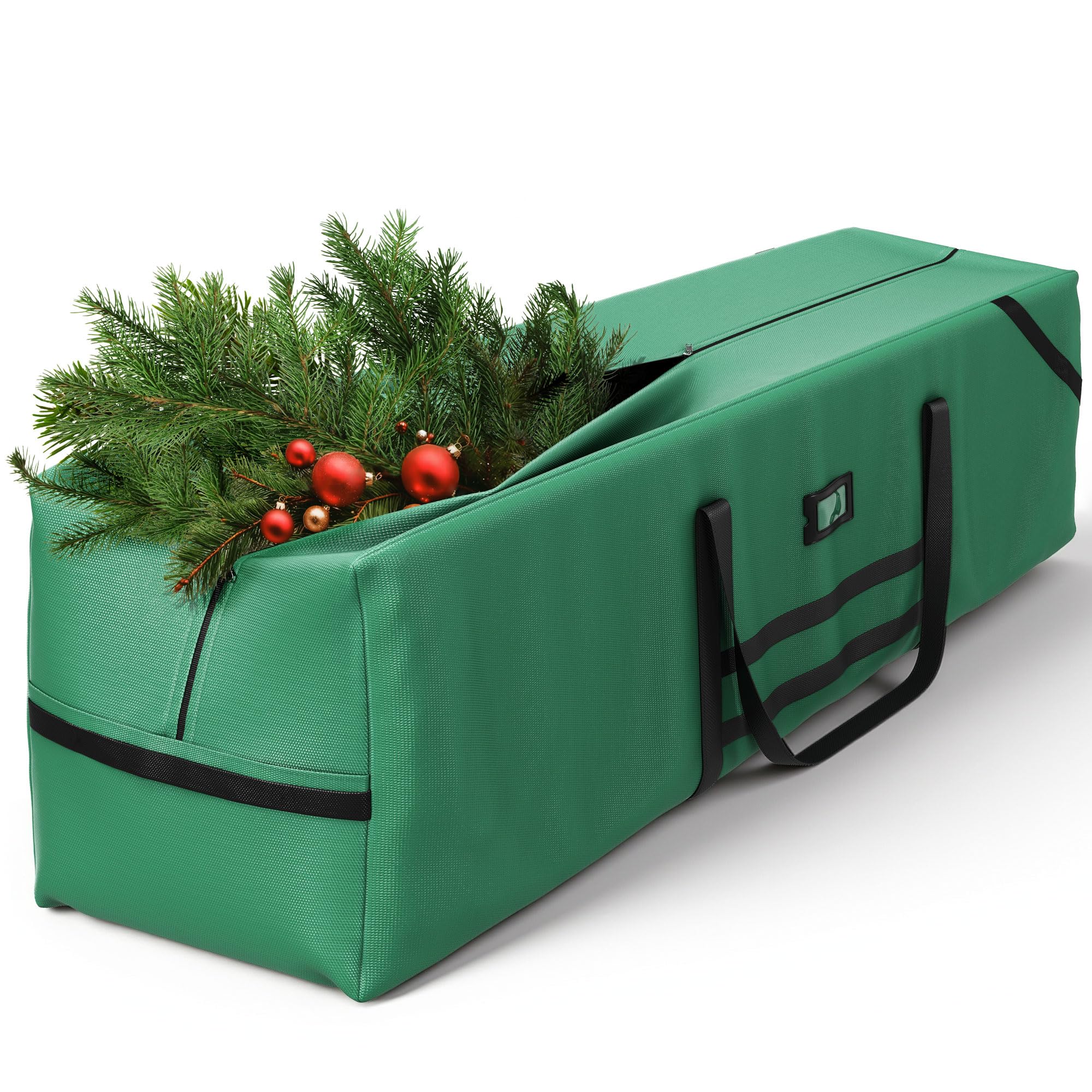 Yitahome Green Christmas Tree Storage Bag, Suitable For Artificial Christmas Trees With A Height Of Up To 7.5 Ft, Durable, Waterproof With Sturdy Handles And Zip,