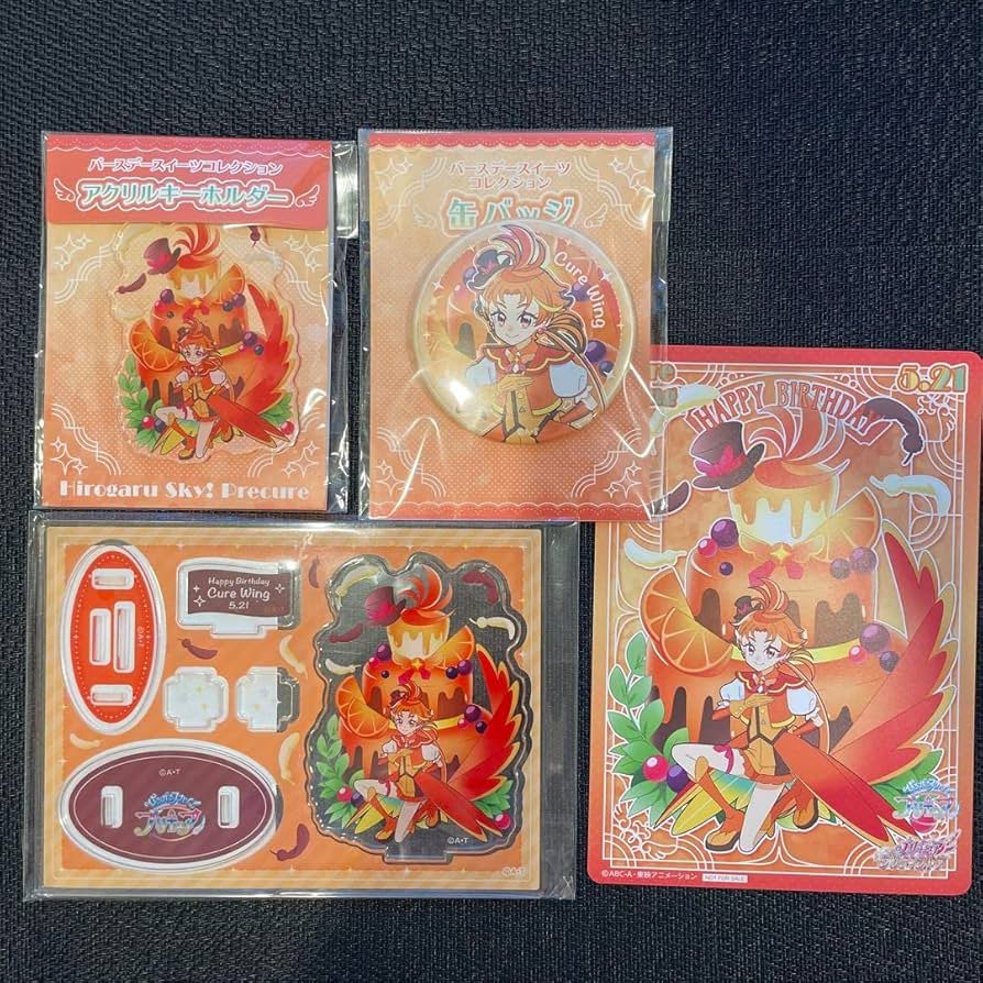 東映アニメーション プリティストア限定 バースデースイーツ