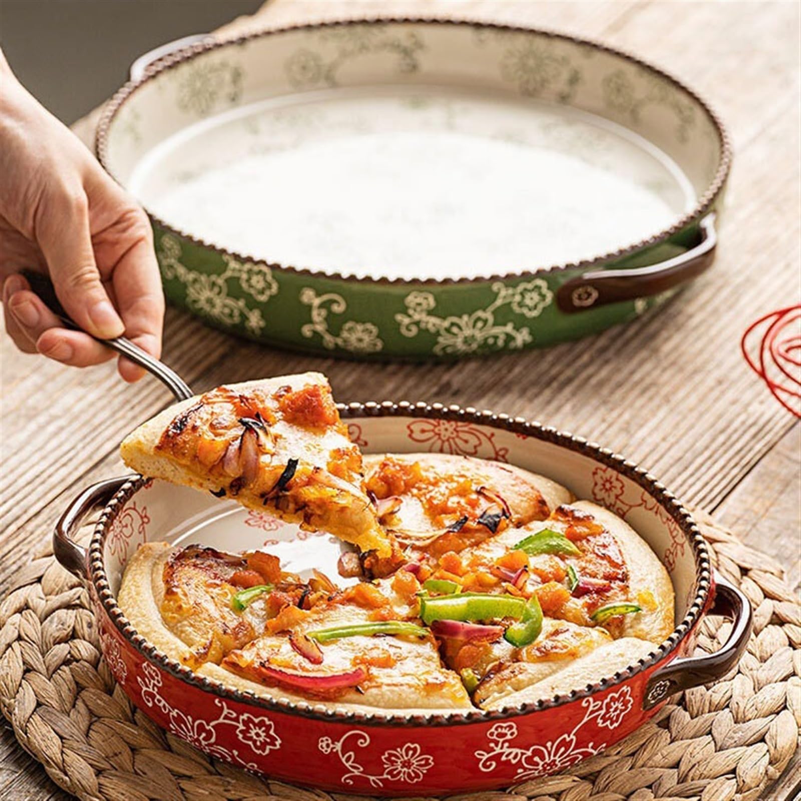 Sollbry Pinze Per Teglie Da Forno - Pinze Per Pizza Resistenti In Alluminio Pressofuso Antigraffio Per Sollevare Piatti Caldi Nel Forno A Microonde 85339538