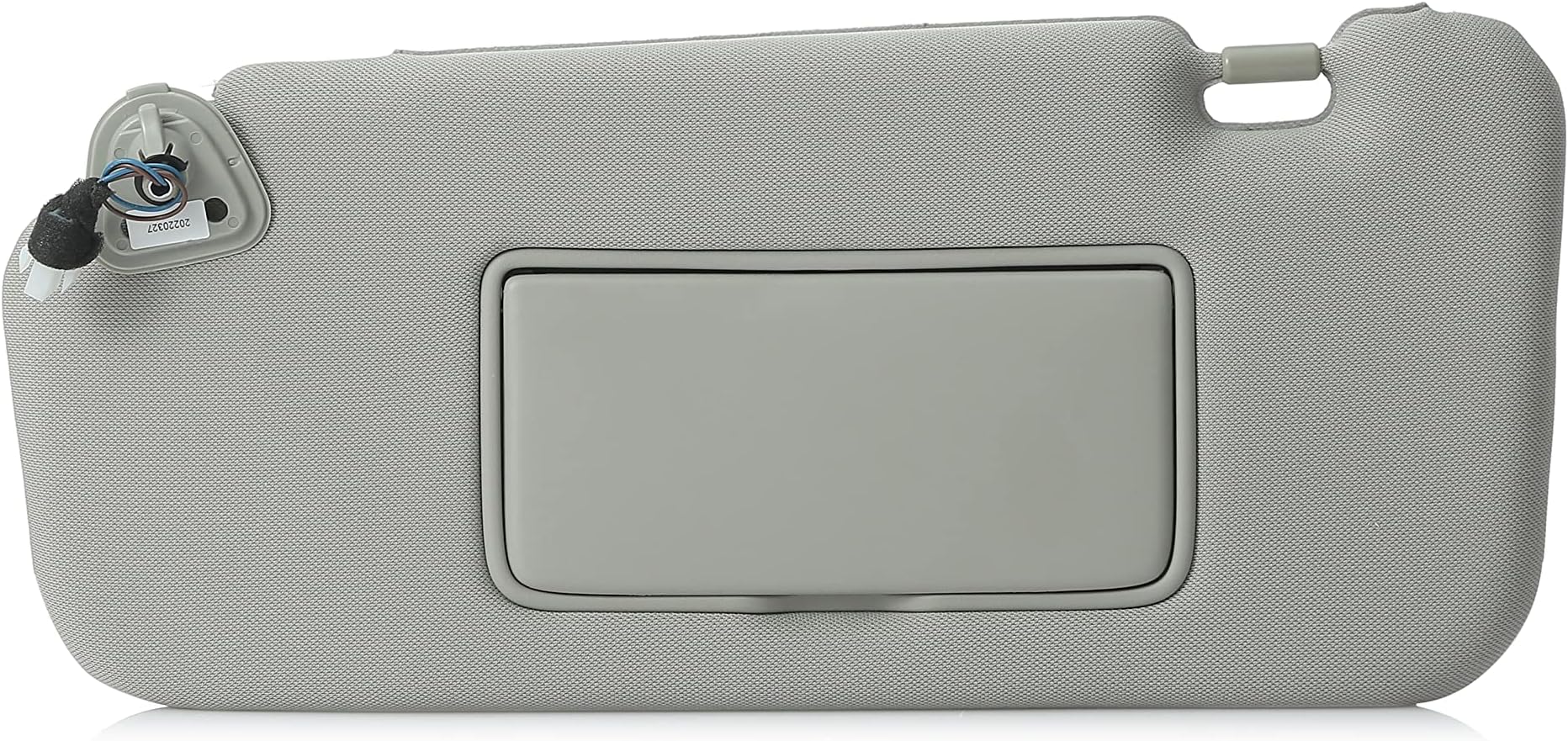 MYFANDOOR Left Driver Side Sun Visor Fit for Nissan Murano 2009-2014 with W/Vanity Light Replaces# 96401-1AA1B （Gray）