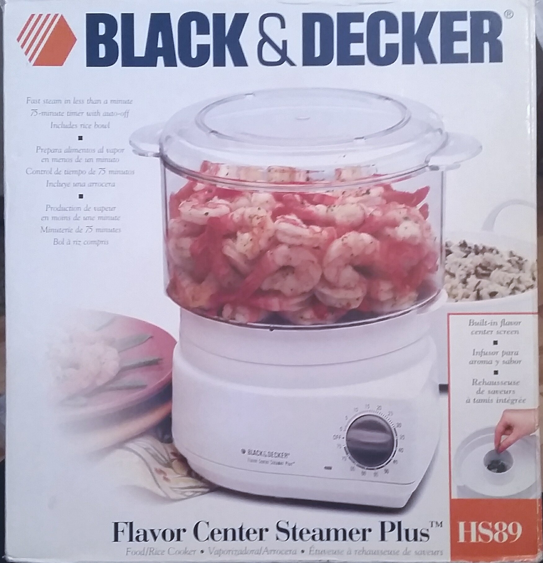 etuveuse black and decker