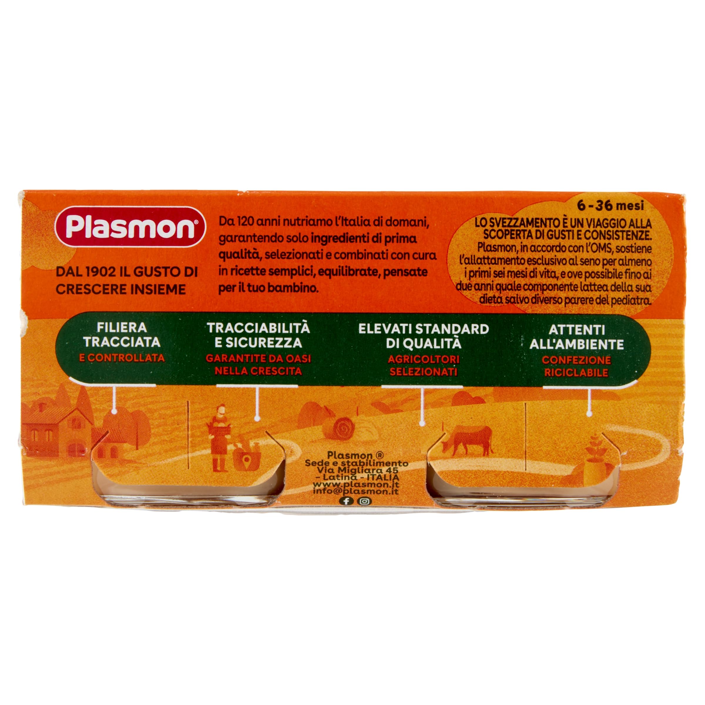 Plasmon Omogeneizzato Cavolfiore 2x80g (12 Confezioni)