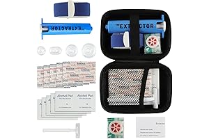 Snake Venom & Bee Sting Emergency First Aid Kit with Venom Extractor