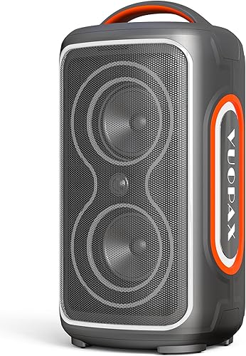 Altavoz Bluetooth portátil inalámbrico, altavoces para fiestas al aire libre, Bluetooth impermeable IPX5, 4 pulgadas, 180 W, pico potente sonido