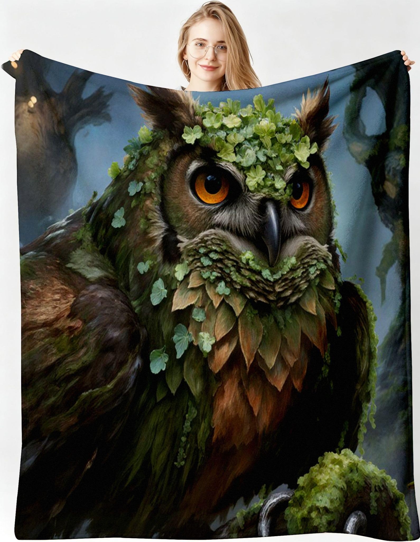 Manta Grande 180x220 cm Lagartija 3D Polar Franela Térmica-A301
