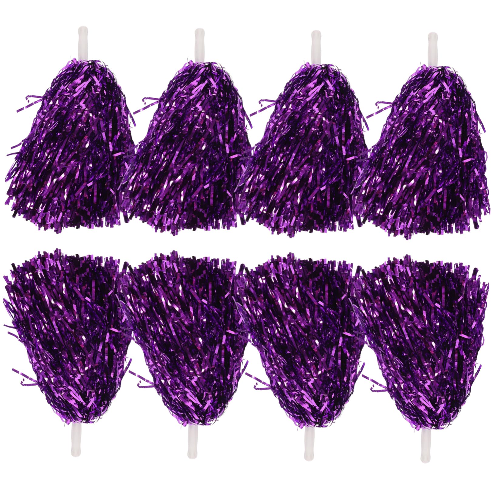 BESPORTBLE Pompons de Pom-Pom Girl pour Cheerleading 16 Pièces en PVC