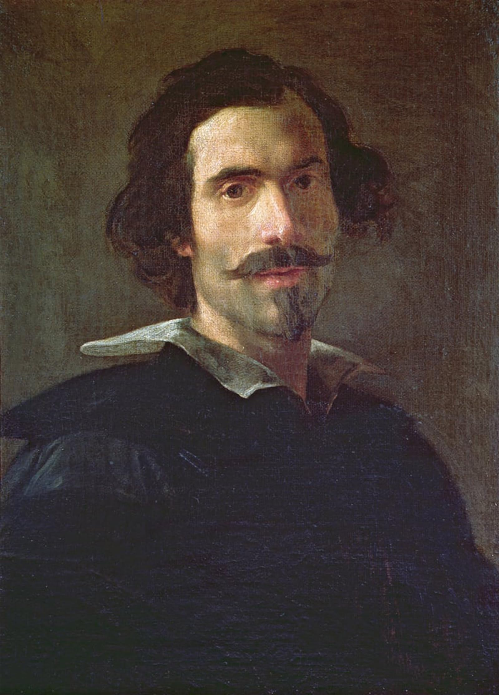 POSTERIIk Vintage Classic Picture Landscape Artwork Self Portrait by Gian Lorenzo Bernini Portrait Canvas Painting for Office Home Decor 60x90cm