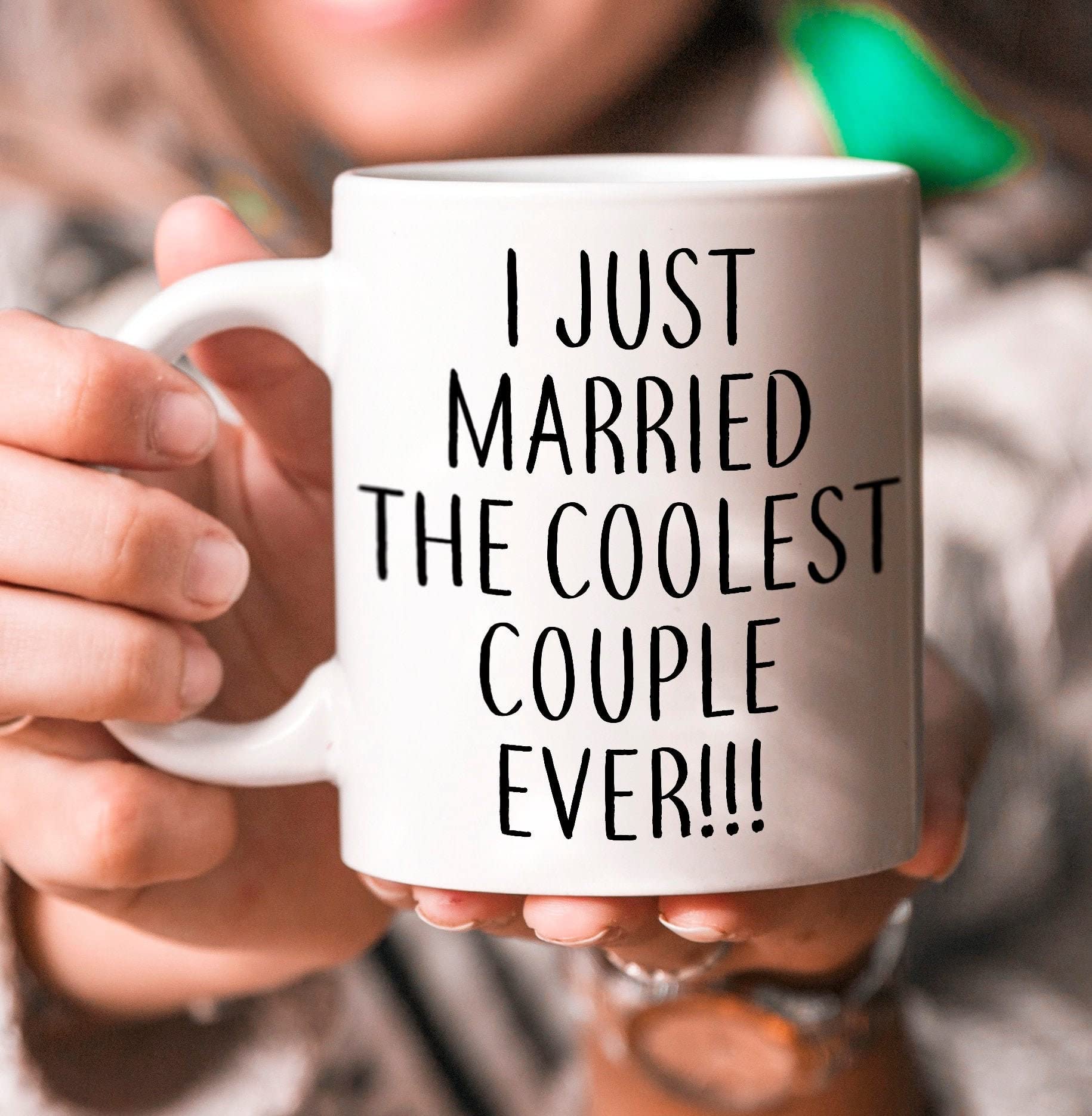 VanifyI Just Married the Coolest Couple Ever, Wedding Officiant Mug, Funny Wedding Officiant Gift, Thank You Gift, Gift for Wedding Officiant