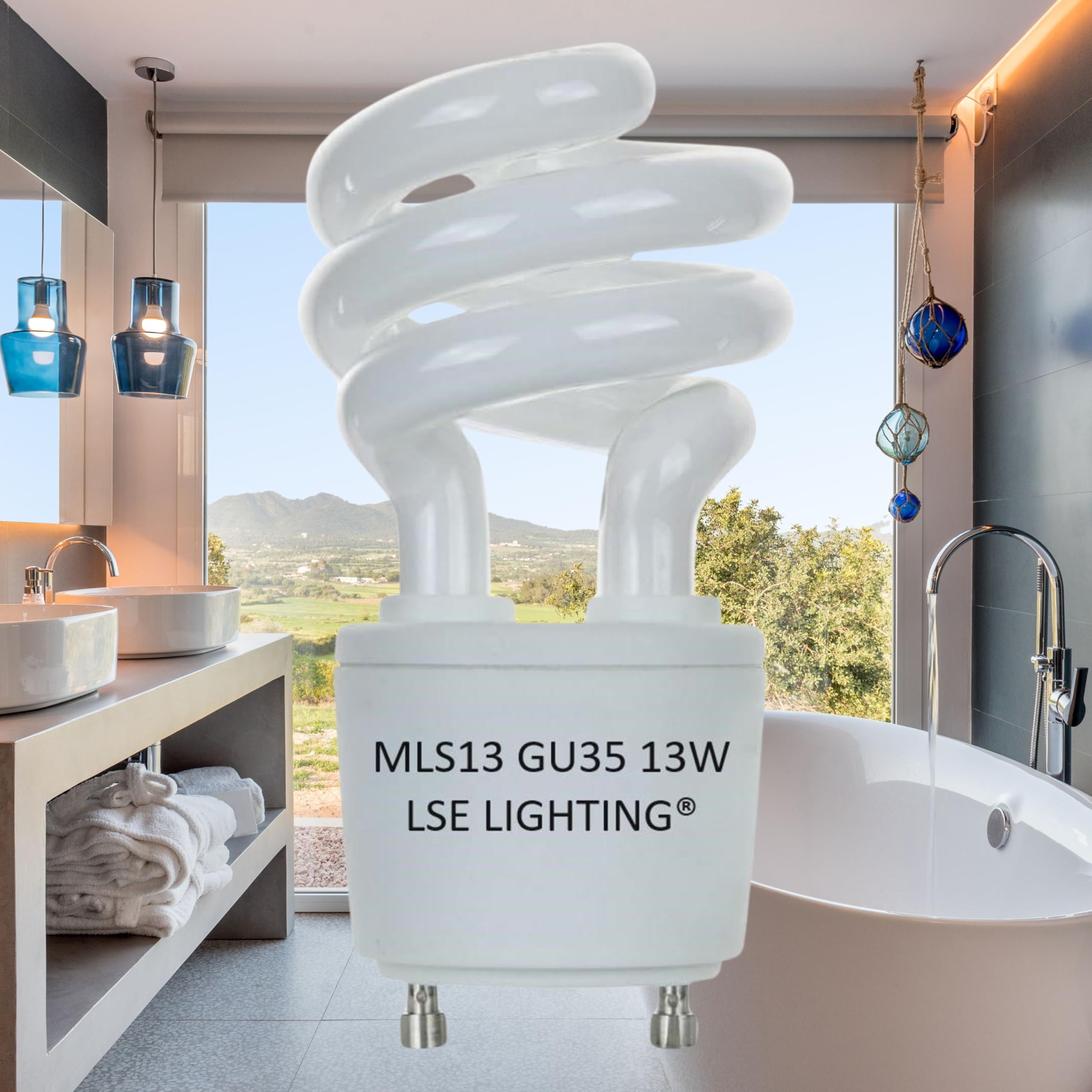 13W Compact Fluorescent Single Tube Prolume Bulb 120V - HALCO-PL13S-E - Foto 2