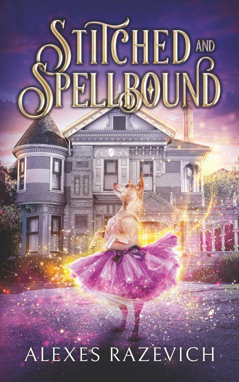 Stitched and Spellbound (Zara Rose Cozy Paranormal Mysteries)