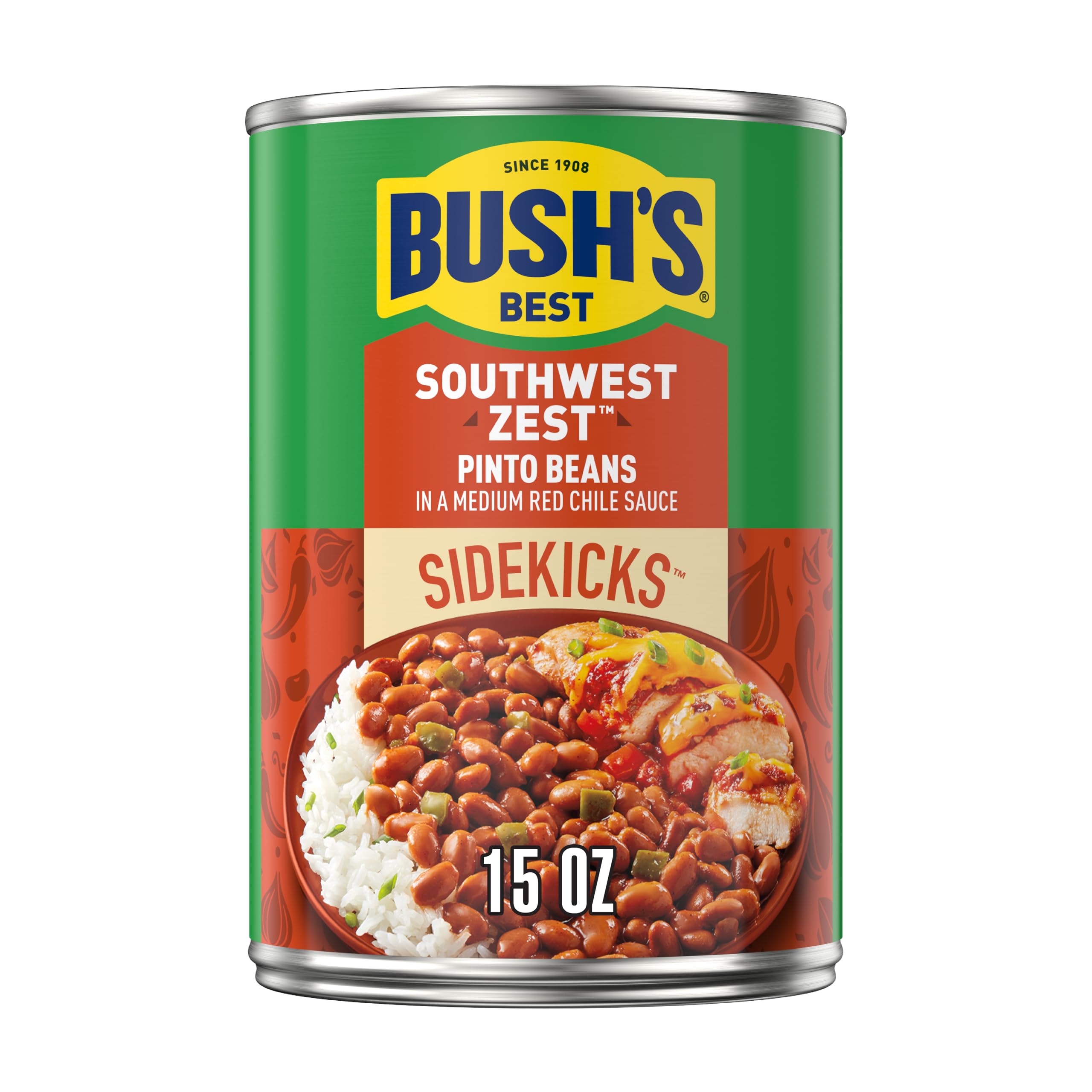Bush's Best Southwest Zest Pinto Beans