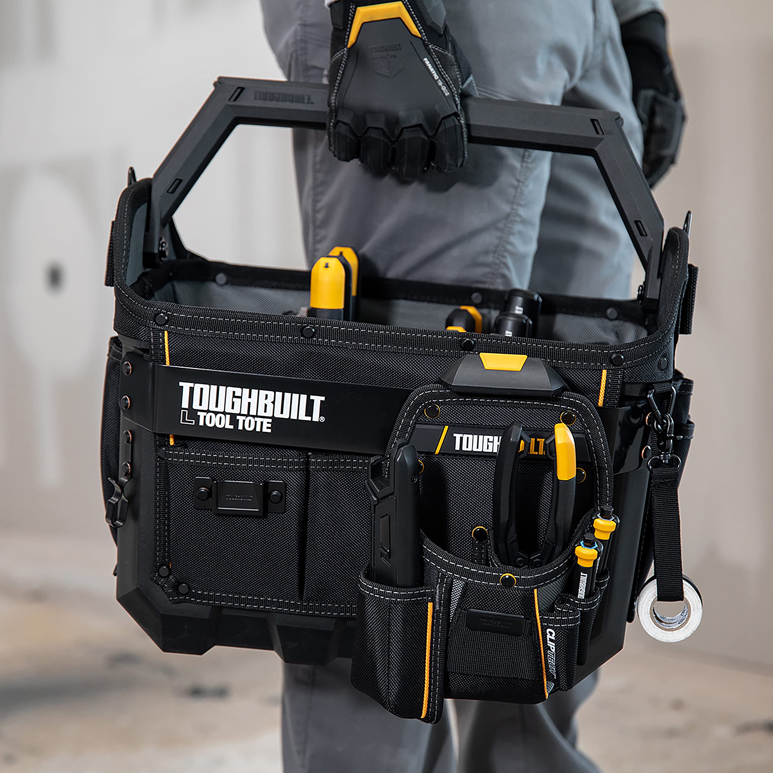 ToughBuilt TB-CT-82-16 Duża torba na narzędzia z twardym korpusem 400 m / 16 cali
