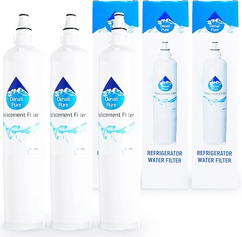 3-Pack – LG 5231ja2006 lado Filtro de agua de repuesto compatibles de LG 5231ja2006 cartucho de filtro de agua para nevera