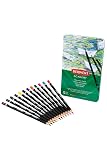 Derwent Academy Watercolor Pencils, 3.3mm Core, Metal Tin, 12 Count (2301941) – view 4