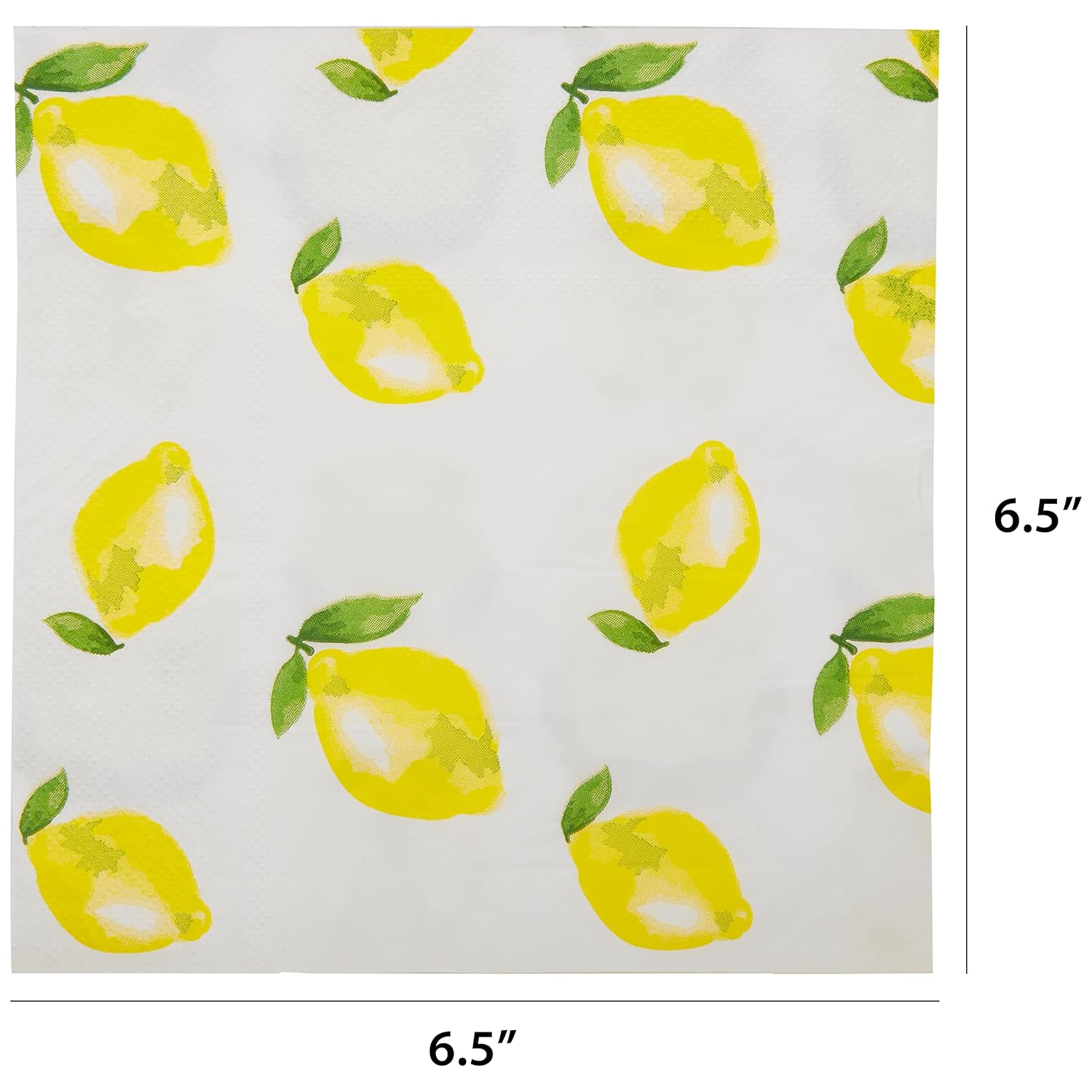 X&O Paper Goods Strawberry Lemonade Paper Plates and Napkins, standard, Multicolor