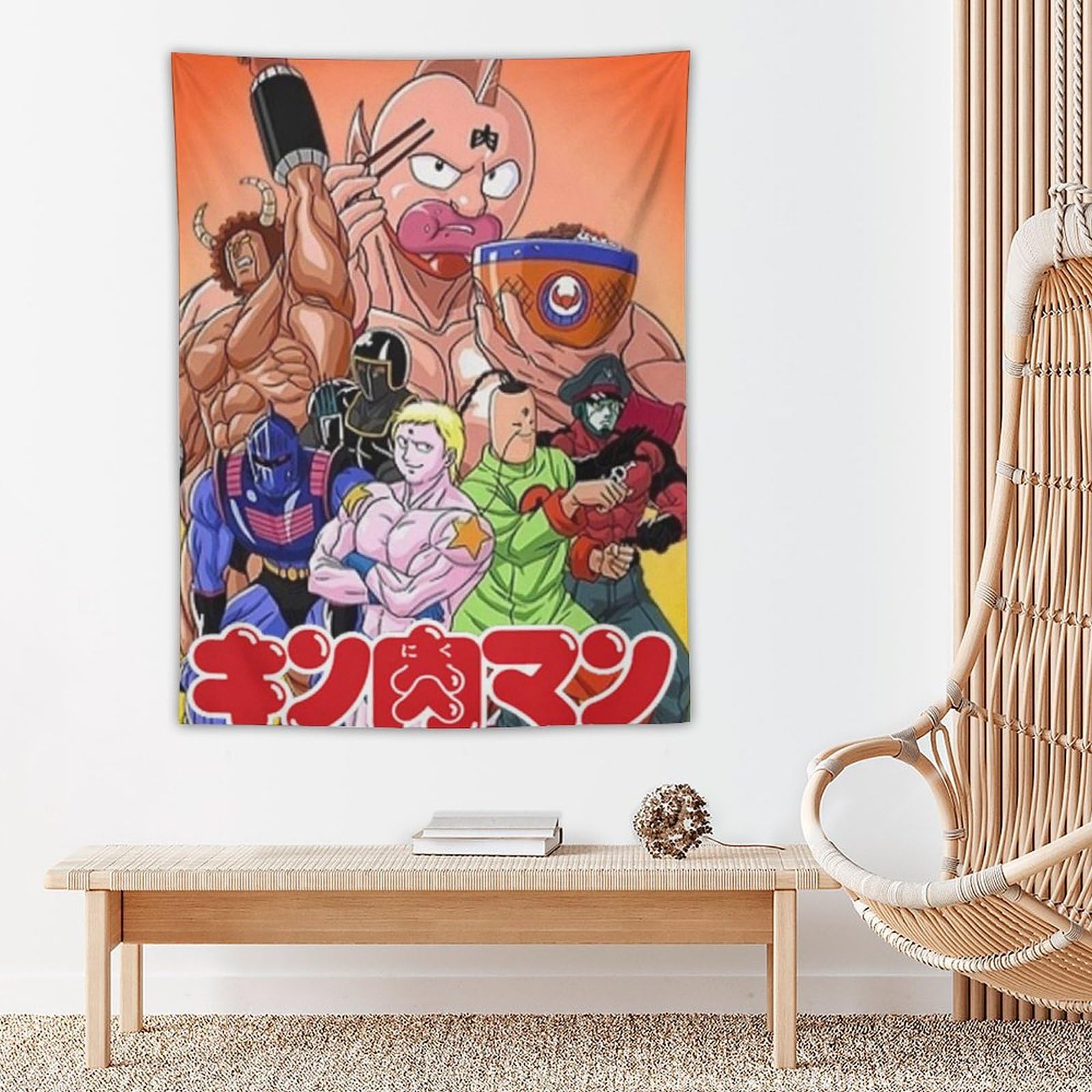 Amazon.co.jp: キン肉マン タペストリー 壁掛け 人気 布ポスター 壁