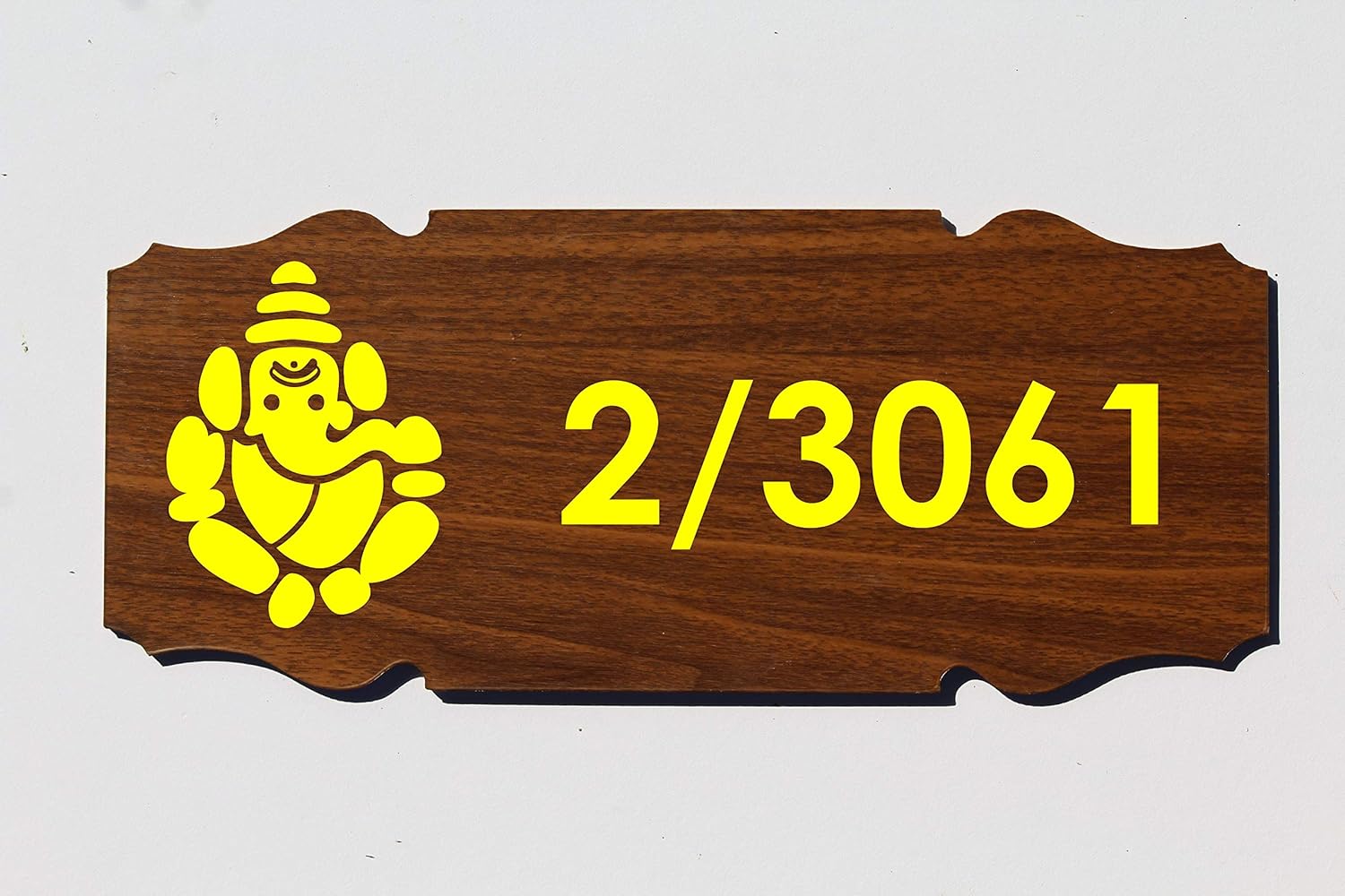 SIGNOOGLE Personalized Name Plates Outdoor Home Waterproof Customized