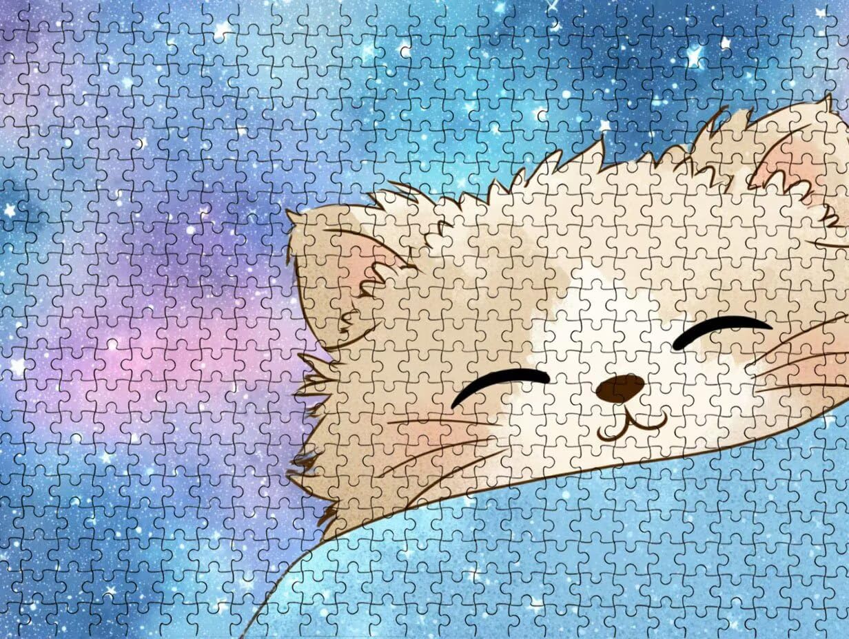 Puzzle 5000 para Adultos, El Cielo Estrellado De Los Gatos LDYQS7-402